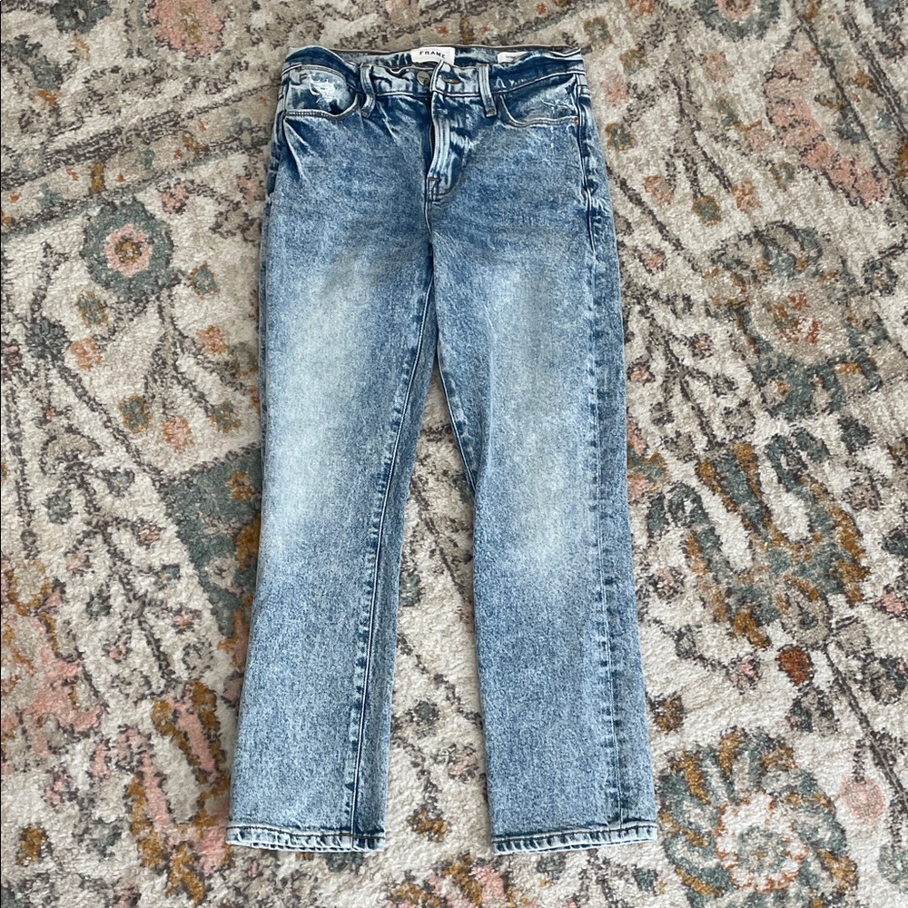 Frame Denim Acid Washed Jeans